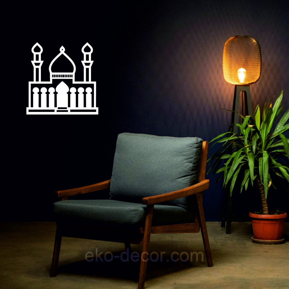 Декоративное настенное Панно «Ислам» Декор на стену 90*90 см, Белый Киев - изображение 10