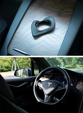 Противага на кермо автопілота FSD фіксатор для Tesla Model S/X (Чорне) Николаев - изображение 5