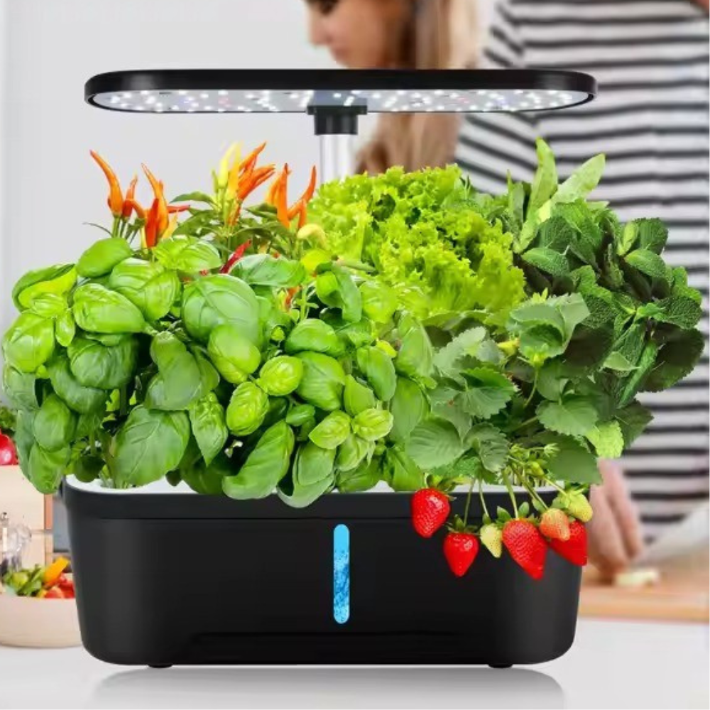 Гідропонна система Smart з LED підсвіткою для домашнього вирощування саду, потужність 15 Вт посадочних місць 6 Кам'янець-Подільський - фото 9