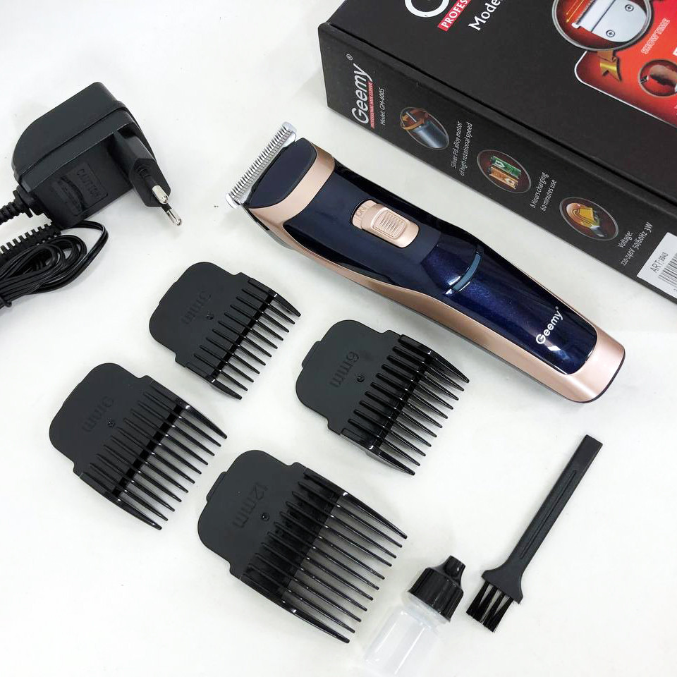 Професійна машинка для стрижки волосся та бороди Gemei GM-6005, Надійна машинка для стрижки DB-77 Львів - фото 9