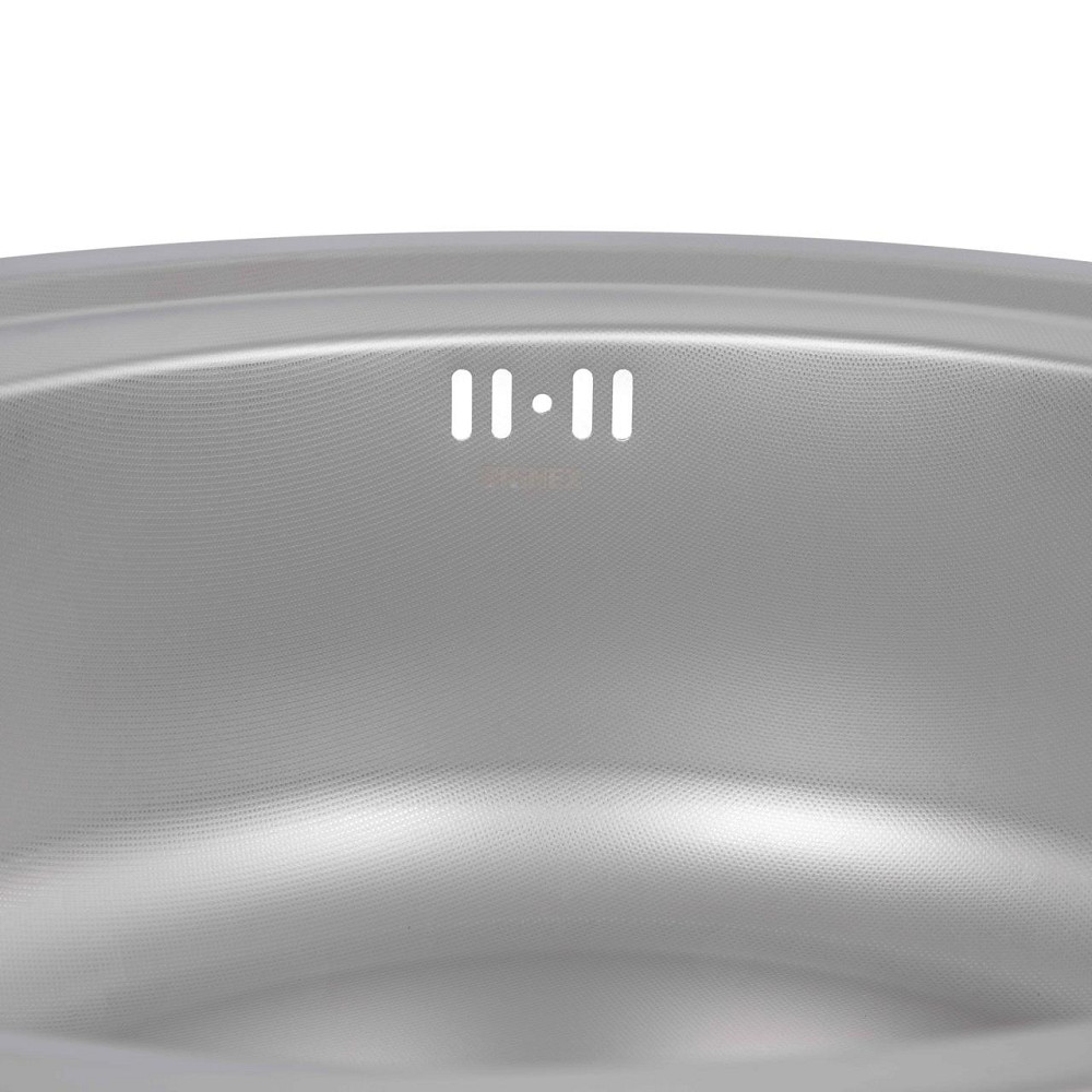 Кухонная мойка Brinex 510-D 0,8 мм Micro Decor (BRIN510MDEC08) Киев - изображение 7
