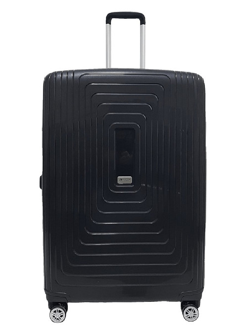 Чемодан пластиковый AIRTEX 241 большой 78 см черный Киев - изображение 1