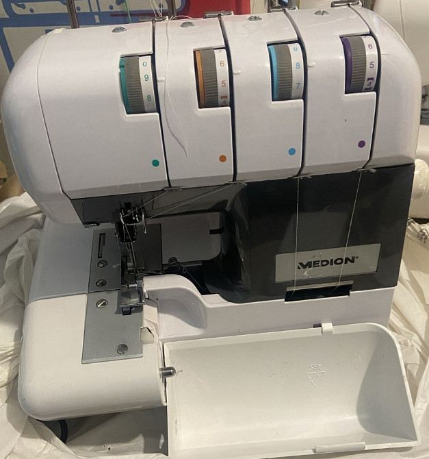 Японська металева ниткова оверлок, що легко запрямляється, 4 нитки. Харків - фото 3