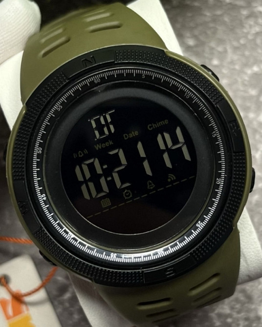 Годинник чоловічий | Годинник тактичний | Гомінник тактичний SKMEI 1251 GREEN Харків - фото 7