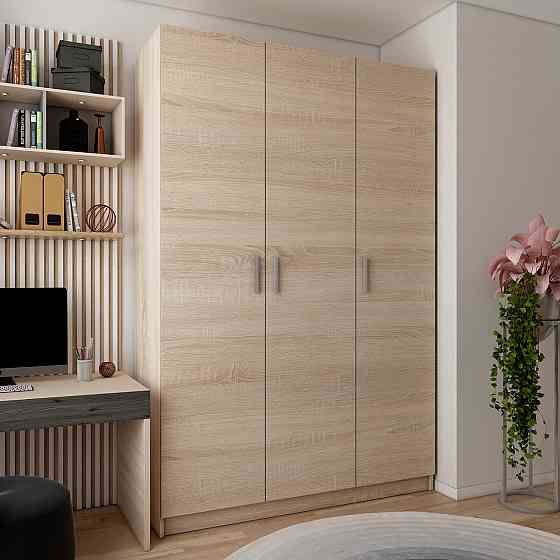 Шафа розпашна для одягу Doros Промо 135х48х204 см Дуб сонома (DRS-011203) Львів