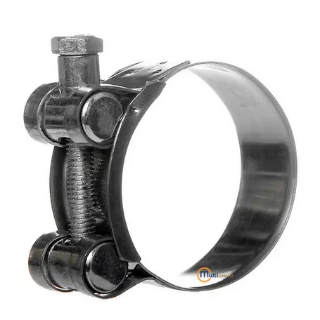 Хомут чорний 110-118 4" метал. Харків - фото 1