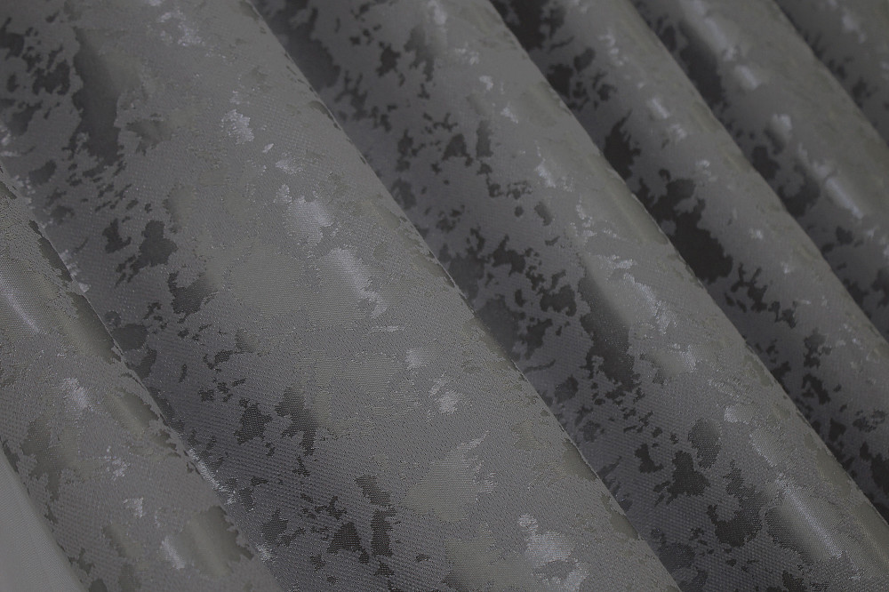Комплект готовых штор VR-Textil Лен мрамор Pavliani ХО № 1264ш Серый 100х280 см 2 шт (31-162) Киев - изображение 6