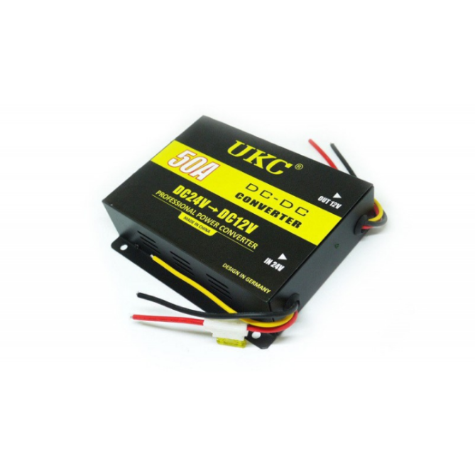 Конвертер UKC DC/DC 24V-12V 50A, потужний перетворювач напруги із захистом, для авто та техніки, 110 символів Одеса - фото 5