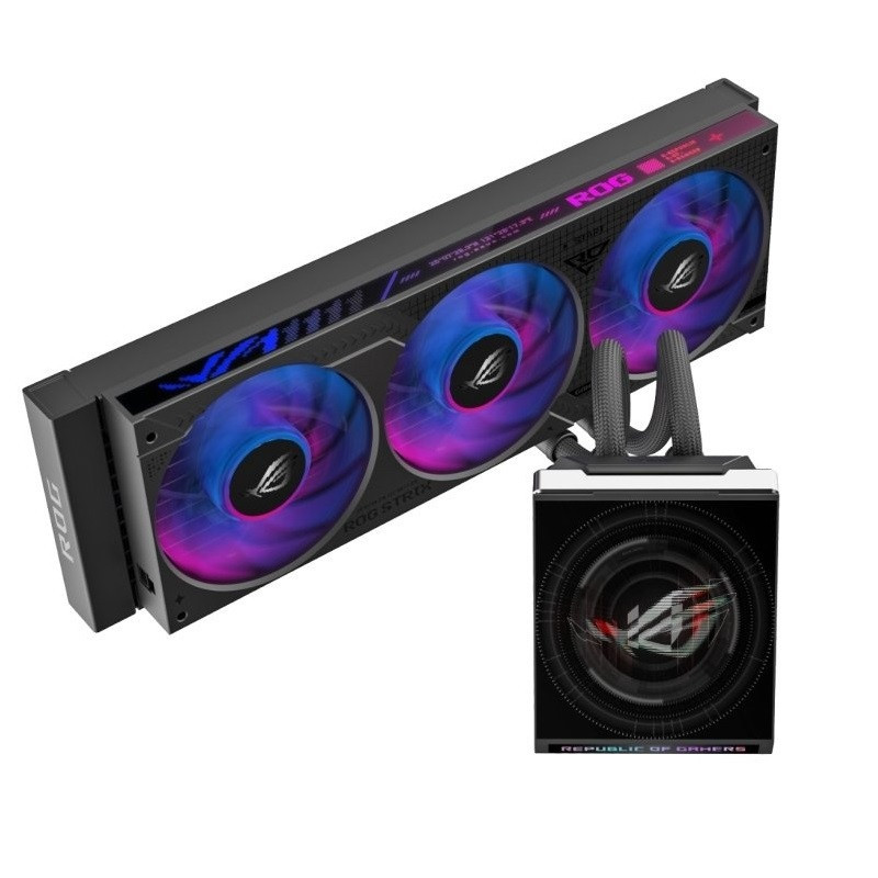 Система водяного охолодження Asus ROG Strix SLC IV 360 ARGB LCD Black (90RC01S1-B0EAY0) ( 18677 ) Харьков - изображение 1