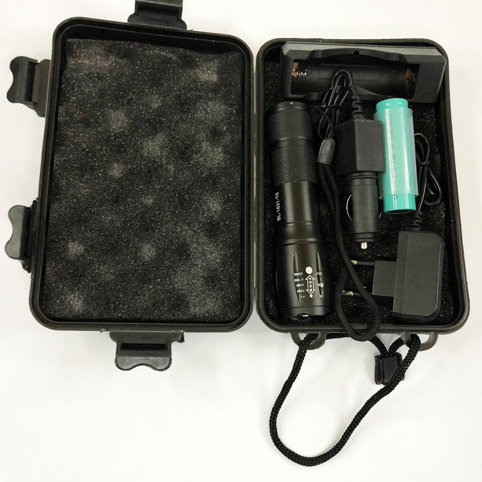 Довговічний світлодіодний ліхтар BL-1831 T6 Police, Потужний ручний ліхтарик, EP-250 Гарний ліхтарик Київ - фото 4