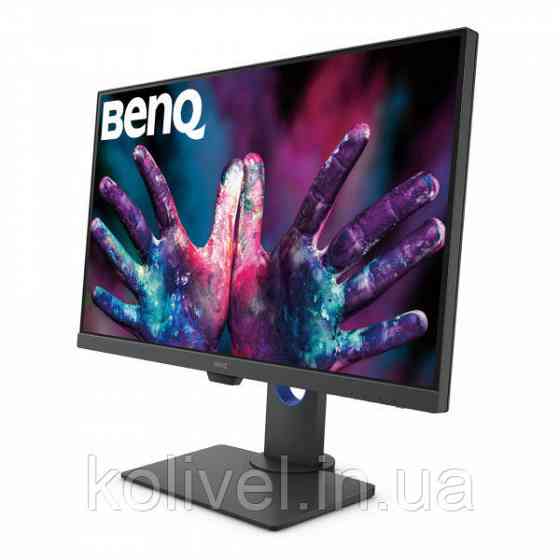 TFT 27" BenQ PD2705Q, IPS, QHD, HDMI, DP, USB-C,колонки, сірий (9H.LJELA.TBE) Київ