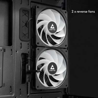 Корпус Chieftec VISTA (GT-01B-OP) Винница - изображение 2