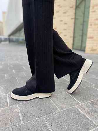Черевики жіночі G.S.V. чорні натуральна замша зимові высота 11 см размеры 37р.38р.39р.40р.41р. Коломыя
