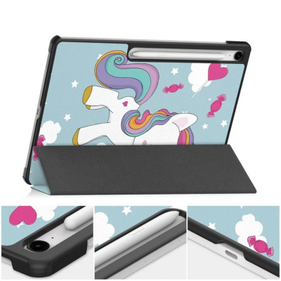 Чохол до планшета BeCover Smart Case Samsung Galaxy Tab S10 FE Plus (SM-X620/SM-X626) 13.1&quot; Unicorn (713388) Вінниця - фото 10