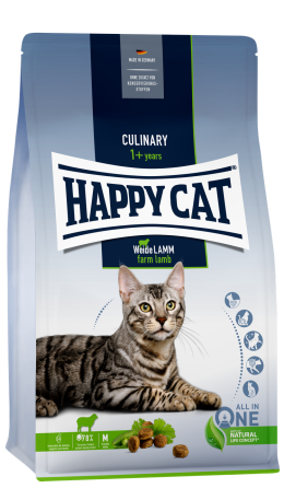 Happy Cat Culinary Weide Lamm сухой корм для взрослых кошек с ягненком, 10 кг Винница