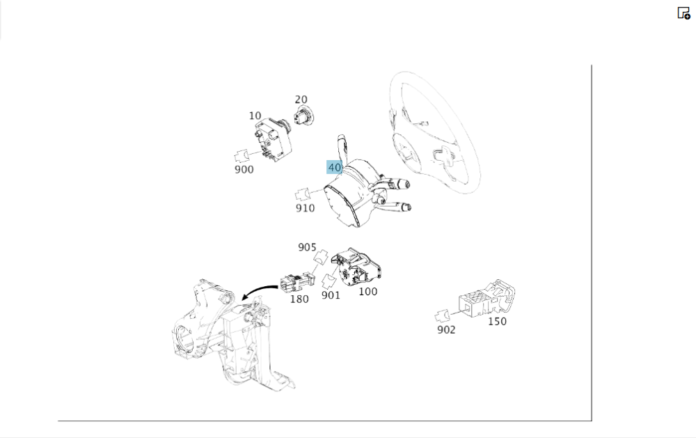 Mercedes-Benz  A2929001600 9051 Блок підрульових перемикачів GLE Coupe C292 Одеса - фото 2