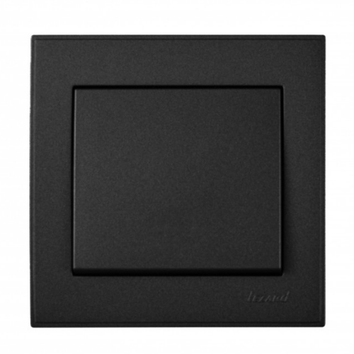 RAIN антрацит Вимикач внутрішній Лезард Житомир - фото 1