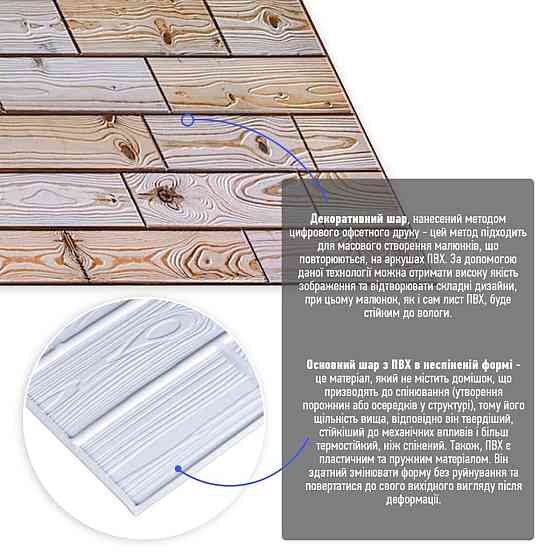 Декоративная ПВХ панель 960х480х4мм SW-00000578 Днепр