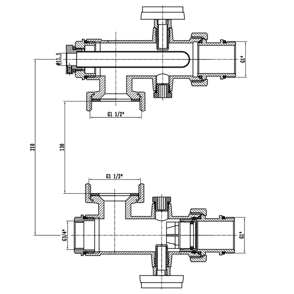 Конектор для колектора Thermo Alliance Standart 1" SF005W25 Київ - фото 18