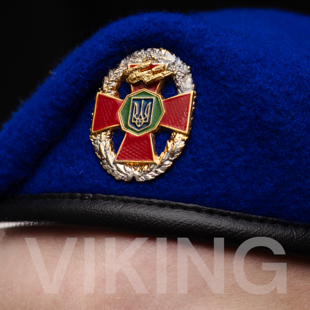 Берет Національна гвардія України НГУ волошковий (незатверджений) ПОВНИЙ КОМПЛЕКТ Запоріжжя - фото 5