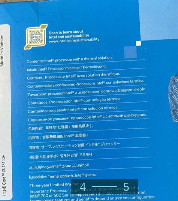 Процесор: Intel Core i3 13100F. Київ - фото 5