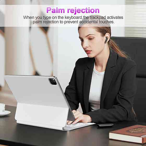 Магнитный чехол с клавиатурой и трекпадом LCD для iPad Air 13