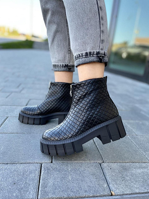 LIRIO Черевики жіночі LIRIO чорні натуральна шкіра зима 36-39 ( /91650) Коломия - фото 3