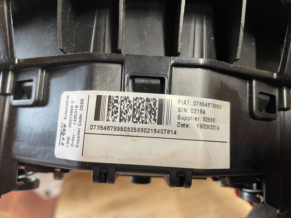 Подушка безпеки водія AirBag Fiat Ducato 2006-2013 (34073840C) Ковель - изображение 2