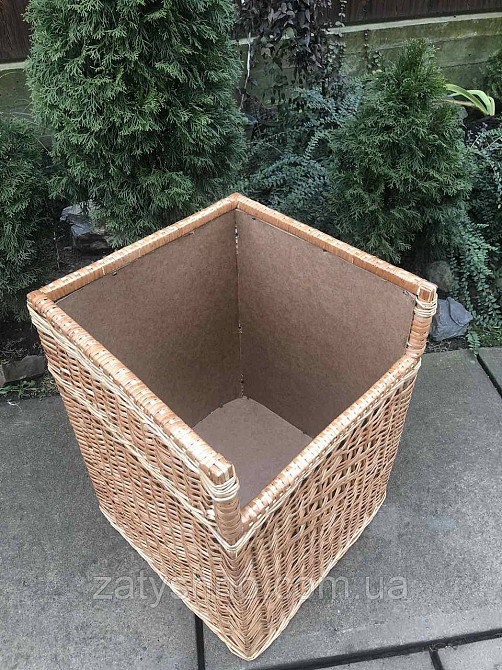 Корзина для дров плетеная Киев - изображение 3