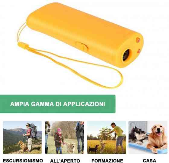 Мощный ультразвуковой отпугиватель собак AD-100 с фонариком защита от собак Київ