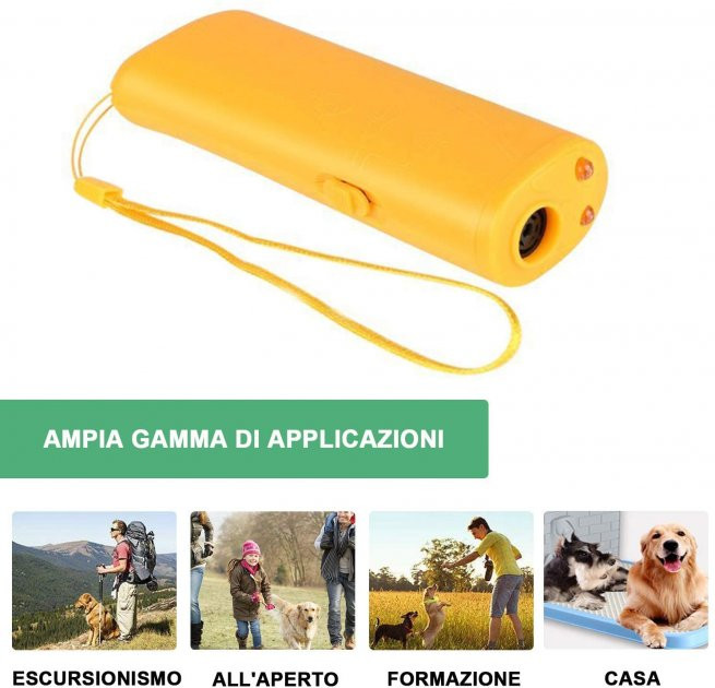 Мощный ультразвуковой отпугиватель собак AD-100 с фонариком защита от собак Киев - изображение 2