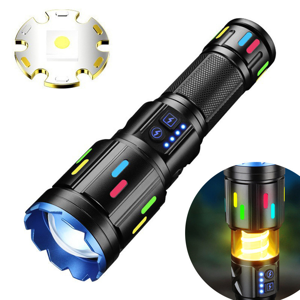 Ручний ліхтар YEMAO YM-G560Y, 1200LM, TG LED, 1*26650 акум, TYPE-C Дніпро - фото 8