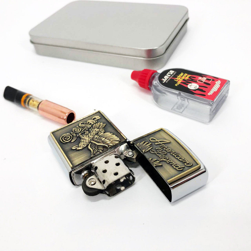 Бензиновая зажигалка N9, Подарочные зажигалки, Оригинальная бензиновая зажигалка, EI-180 Зажигалки бензиновые Киев - изображение 5