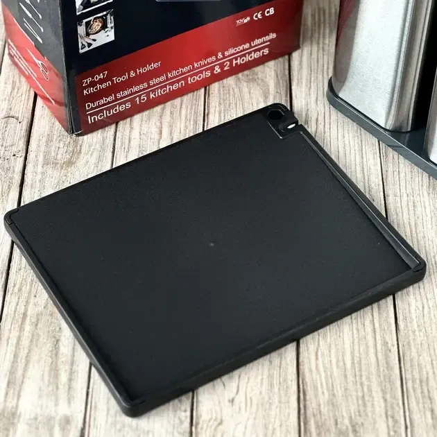 Набор кухонных ножей и принадлежностей Zep-Line ZP-047 на подставке 17 предметов Коломыя - изображение 8