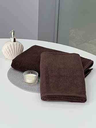 Комплект махровых полотенец Ideal Textile 2 шт (50х90см + 70х140см) (56860378) Шоколад Черновцы