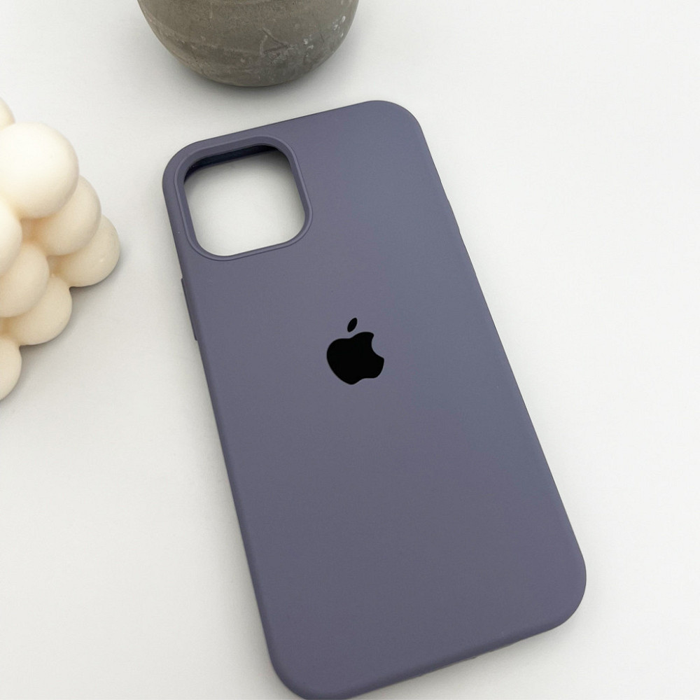 Чохол для смартфона Silicone Full Case AA Open Cam for Apple iPhone 12 28,Lavender Grey Киев - изображение 4