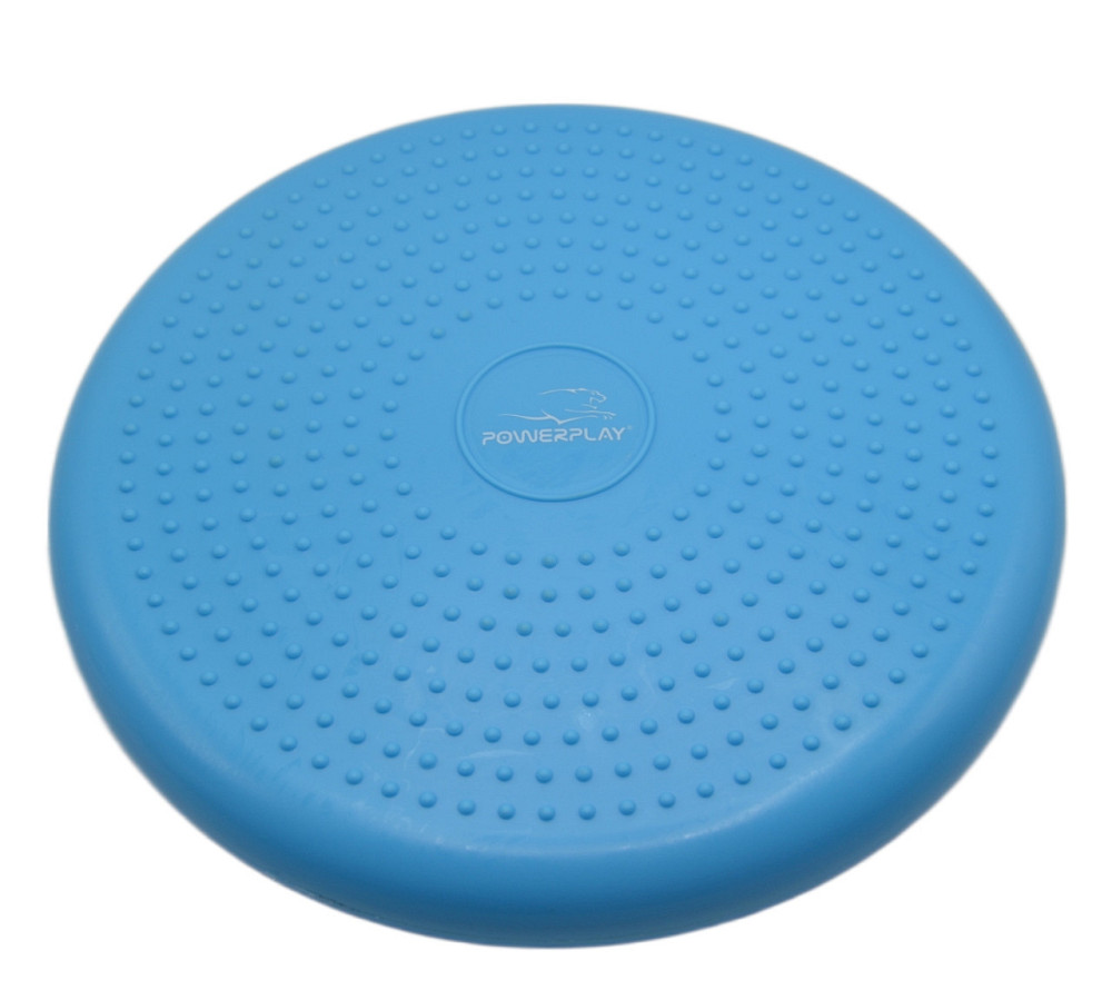 Балансувальна масажна подушка для  фітнеу та реобілітаціі PowerPlay 4009 Balance Pad Синя Київ - фото 4