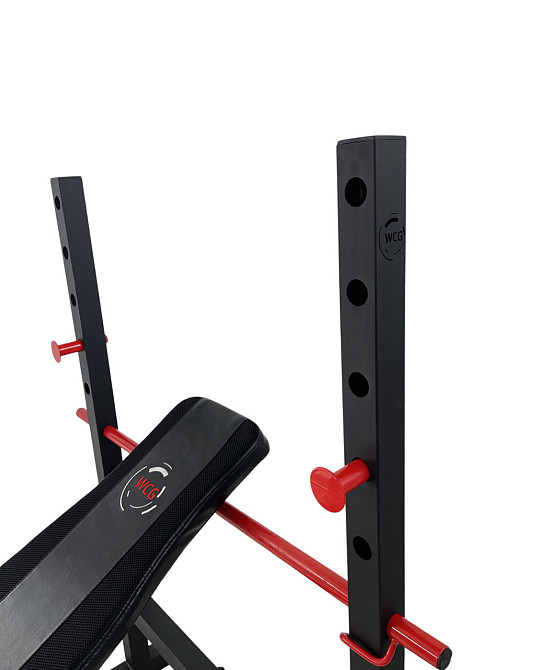 Скамья универсальная + парта Скотта + Тренажер для ног Стойки, скамьи для жима и приседаний регулируемая Киев - изображение 2