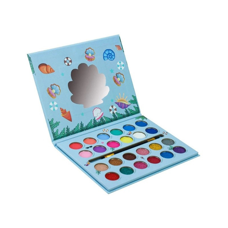 Детская палетка теней для век LK2973, 24 цвета, с кисточкой Винница - изображение 2