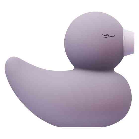 Вакуумний вібратор-качечка CuteVibe Ducky Grey Sex Aura Київ