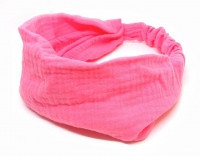 Бандана літня муслін темно рожева Київ - фото 1