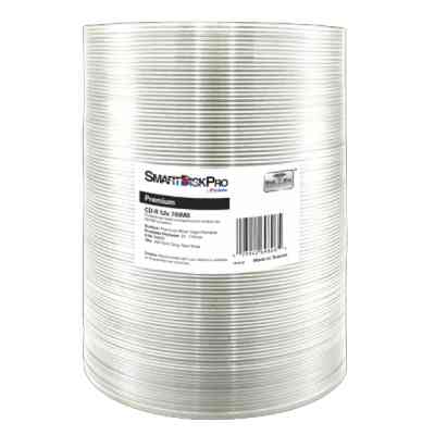 Диск CD SmartDisk PRO CD-R 700MB 52X Premium Silver InkJet Printable WRAP 100шт (69826) Вінниця