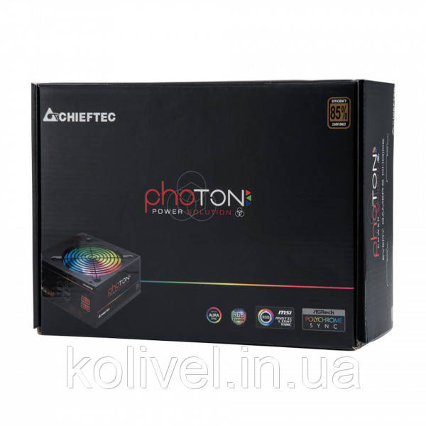 БЖ 650W Chieftec PHOTON CTG-650C-RGB, 120mm, >85%, Modular, Retail Box (CTG-650C-RGB) Киев - изображение 7