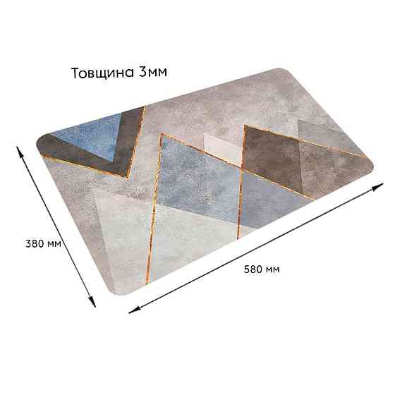 Влагопоглощающий коврик 38х58х3мм (D) SW-00001560 Киев