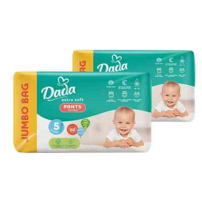 Підгузки Dada Extra Soft 5 Junior (12-17 кг) 120 шт (2 упаковки по 60 шт) (4820174989521) Вінниця
