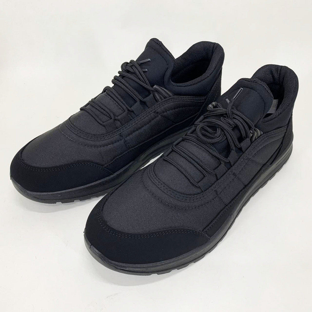 Теплые зимние кроссовки мужские мех, Мужская демисезонная обувь мужская термообувь HJ-95 Львов - изображение 3