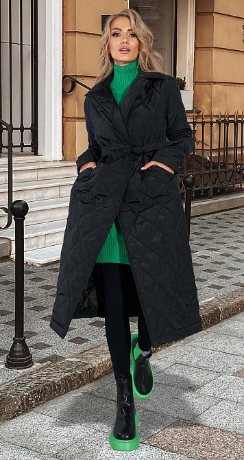 Модне пальто з плащової тканини (50) Київ - фото 2