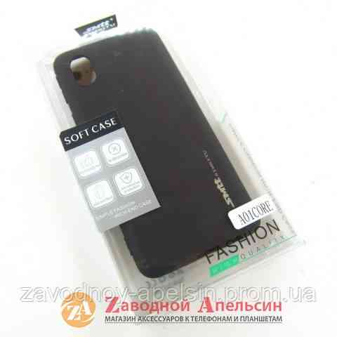 Samsung A01 core A013 черный чехол накладка SMtt Одесса