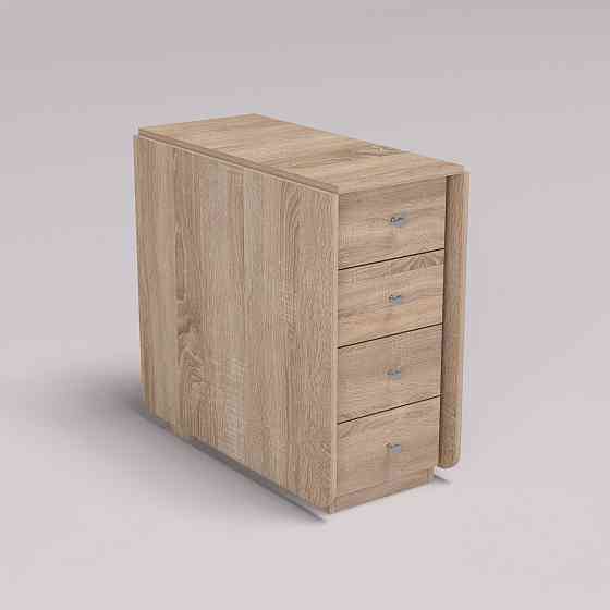 Стол-тумба №5 Комби, Дуб Сонома, 380х800х750 Львов