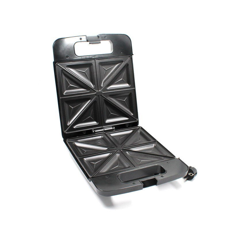 Сендвичница Мультимейкер DOMOTEC MS-7718 4 отдела 1000Вт (Черный) 1400ВТ,  с антипригарным покрытием Одесса - изображение 5